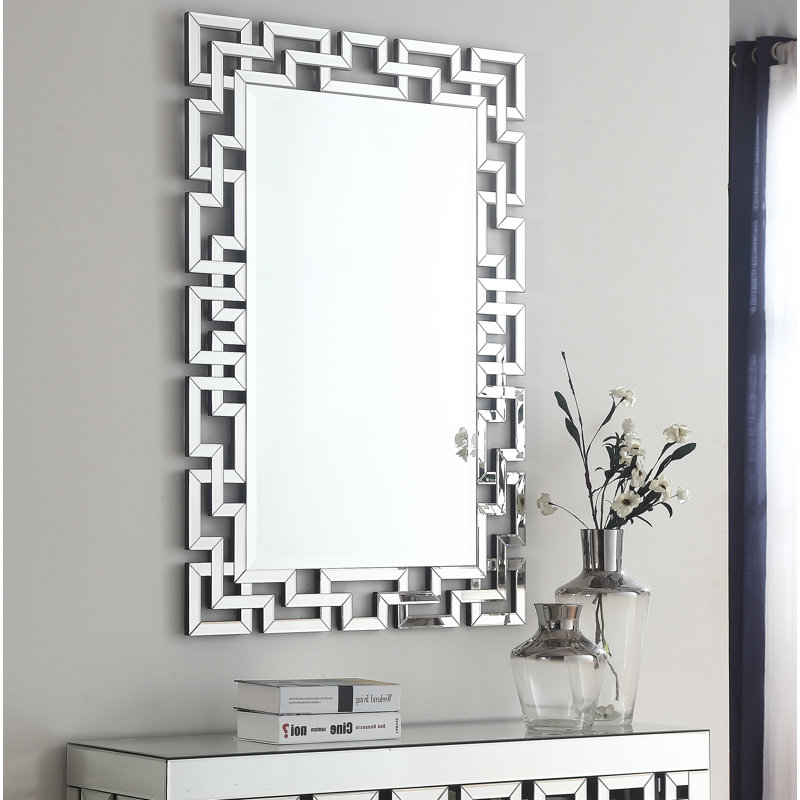 Everly Quinn Luong Modern & Contemporary Beveled Accent Mirror & Reviews Wayfair